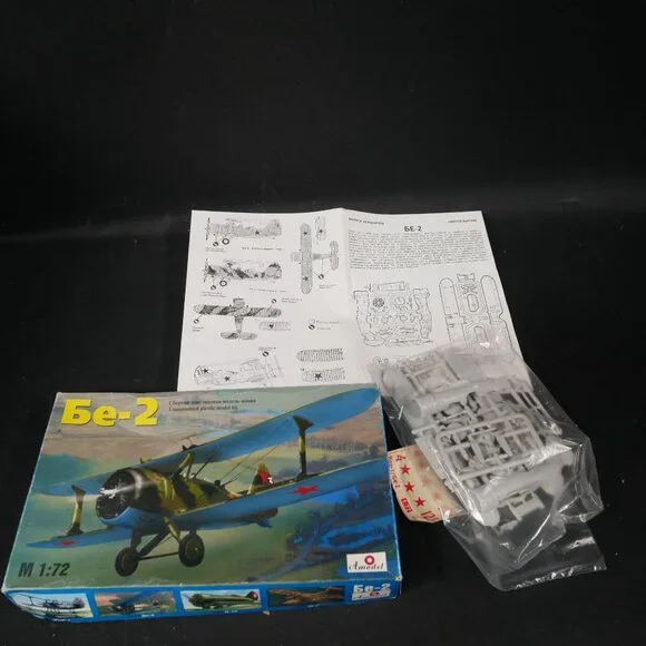 Beriev Be-2 1/72 Scale Unassembled Plastic Model Kit By AModel NIB - Picture 2 of 9